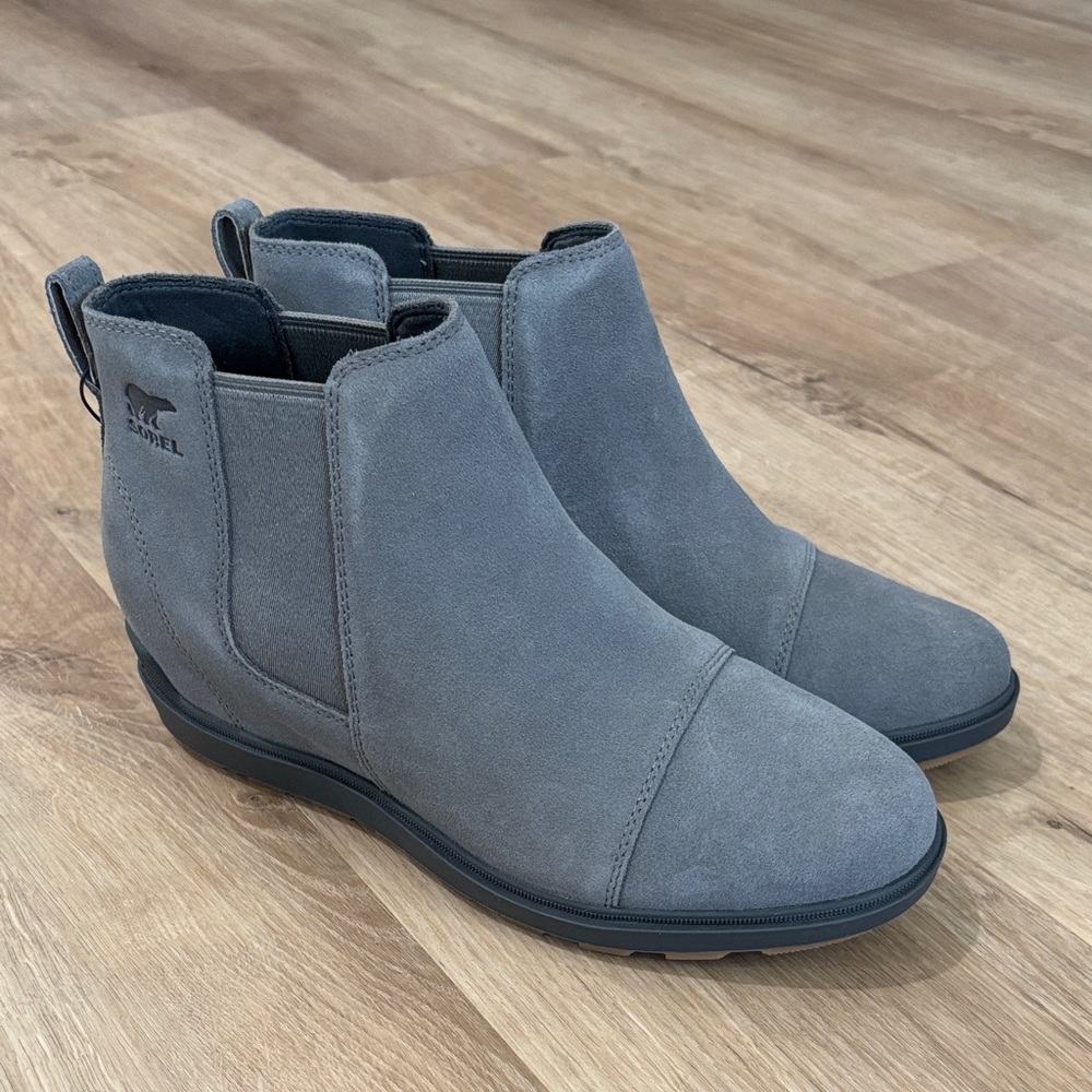 NEW Women’s Sorel Waterproof Leather Evie II Chelsea Boots